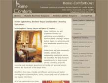 Tablet Screenshot of home-comforts.net